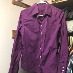 J. Crew purple button up